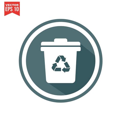 Recycle Icon Set Vector Eps10 6800530 Vector Art At Vecteezy