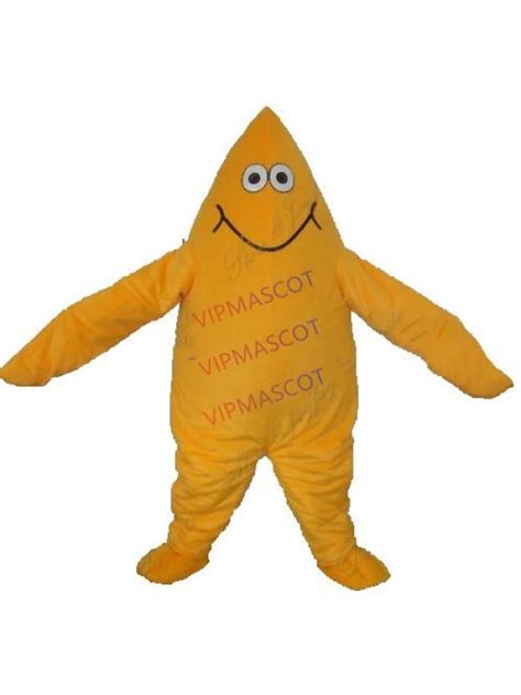 Hot Selling Cute Adult Cartoon Character Lovely Yellow Mascot Costume