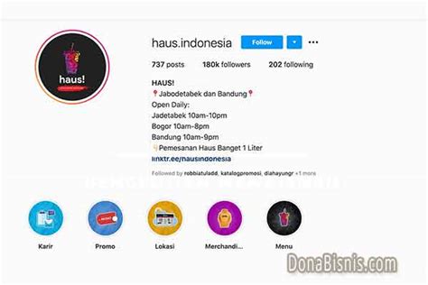 10 Contoh Bio Instagram Online Shop Yang Menarik DonaBisnis