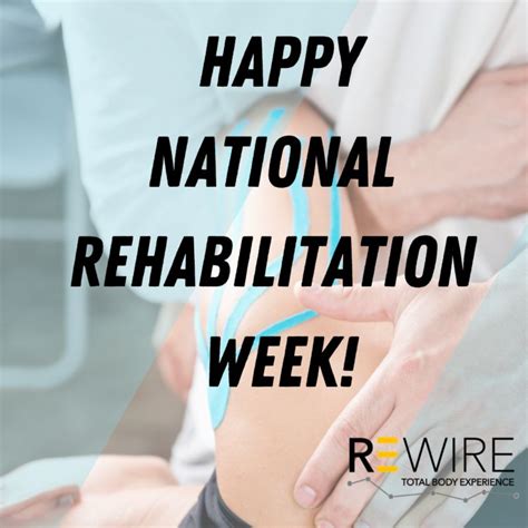 Rewire Total Body Experience on LinkedIn: Rehab week is all about ...