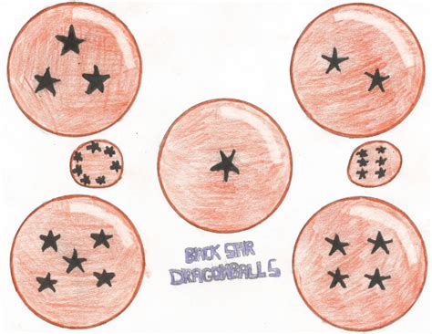 The Black Star Dragonballs by KrazyKat22 on DeviantArt