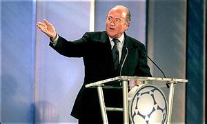 BBC SPORT FOOTBALL Blatter Backs World Cup Rotation Plan