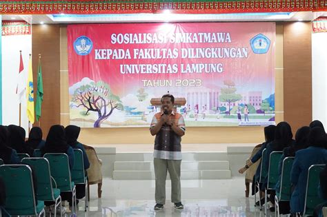 Unila Gelar Sosialisasi Simkatmawa Universitas Lampung