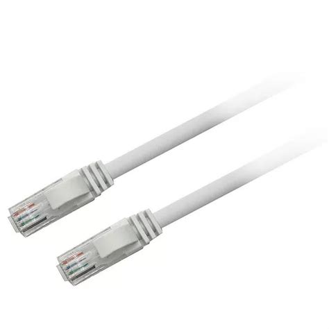 Textorm C Ble Rj Cat Utp Blanc M Cable Ethernet Top Achat