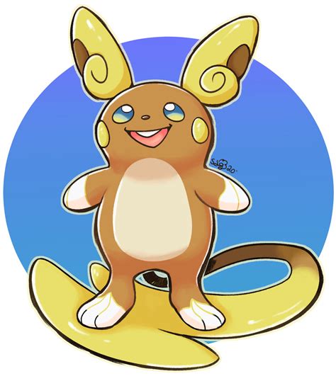 Artstation Alolan Raichu Fanart