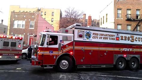 FDNY Rescue 3 Amazing | Fdny, Rescue, Trucks