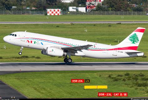 OD MRR MEA Middle East Airlines Airbus A320 232 Photo By Maarten Dols