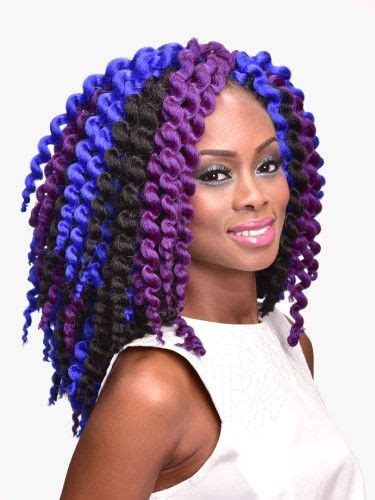 3x Afro Marley Twist 12 Realistic Crochet Braid Bijoux