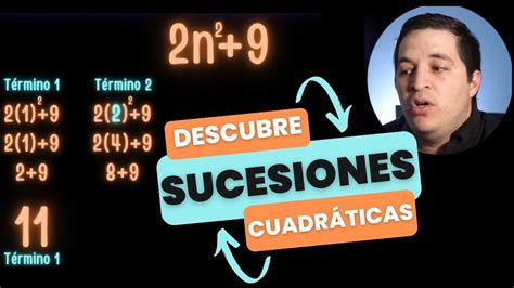 SUCESIONES CUADRÁTICAS Álgebra Regla general YouTube