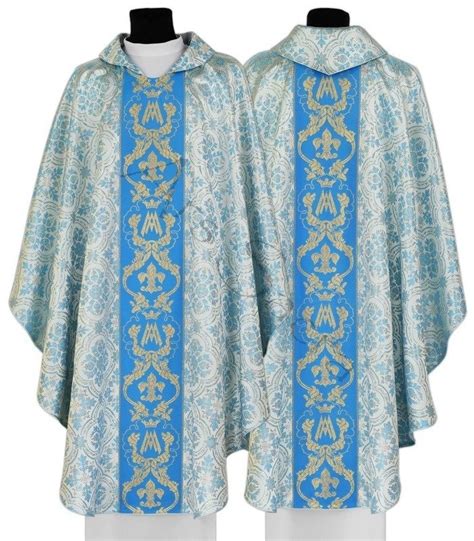 Marian Gothic Chasuble 081 N14 EN Ars Sacra