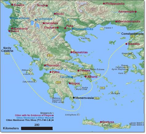 Ancient Greek Trade Routes