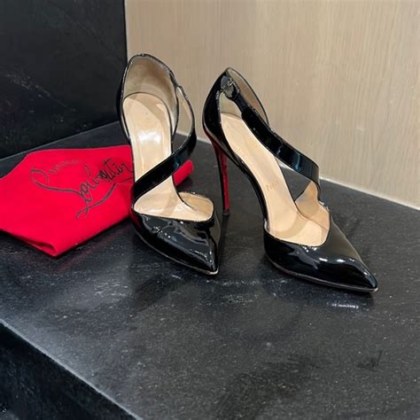 Christian Louboutin Shoes Christian Louboutin Jumping Asymmetrical Black Poshmark