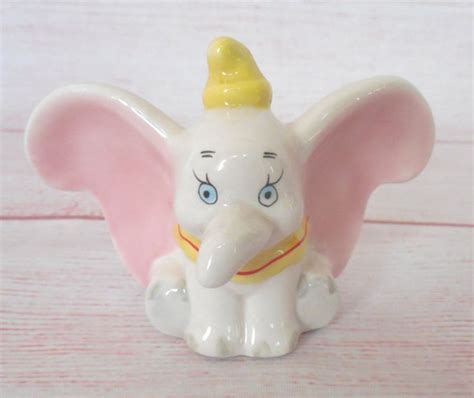 Dumbo Ceramic Figurinevintage Walt Disneyceramic Elephant Etsy