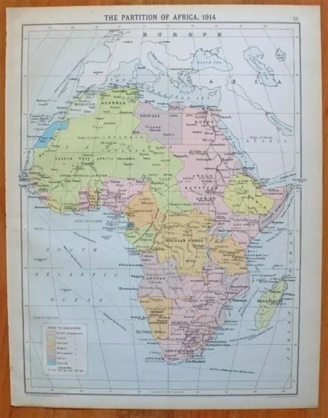 Historique Carte Partition De Afrique Sahara Tripoli Alg Rie