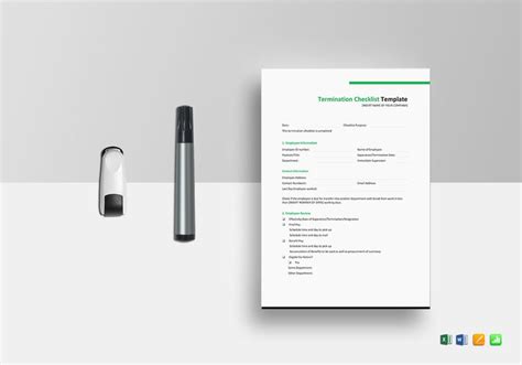 Free Employee Termination Checklist Forms In Ms Word Excel Pdf