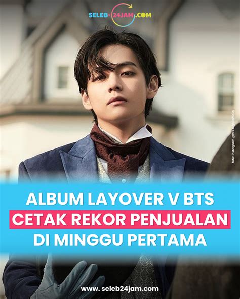 Album Layover V BTS Cetak Rekor Penjualan Di Minggu Pertama