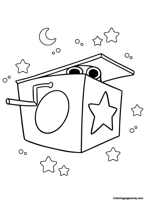 Boxy Boo Coloring Pages Coloring Nation