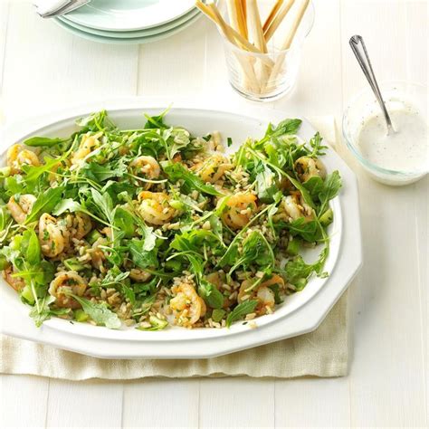 Garlic Shrimp & Rice Salad Recipe