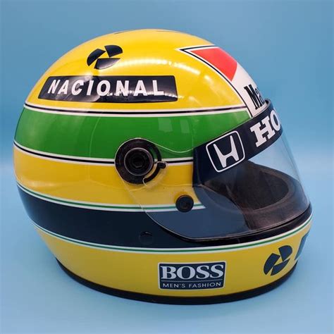 Ayrton Senna Signed Helmet Sold! F1 Wholesaler Program for Business an ...