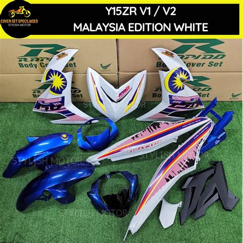 STICKER TANAM AIRBRUSH RAPIDO COVER SET Y15ZR V1 V2 MALAYSIA EDITION