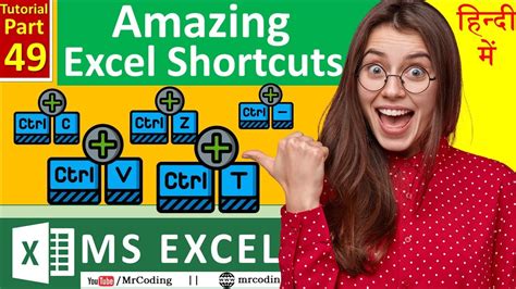 Ms Excel Useful Excel Shortcuts Top Most Excel Shortcut Keys