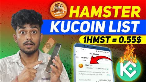 1HMSTR 0 55 Kombat Kucoin List Hamster Kombat Withdraw Update