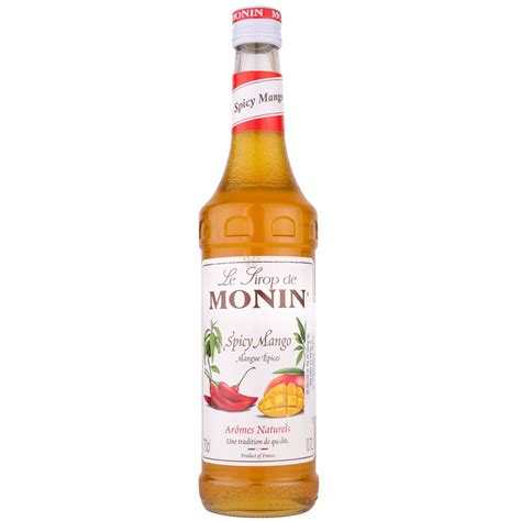 Monin Spicy Mango Sirop 0 7L Sirop FineStore