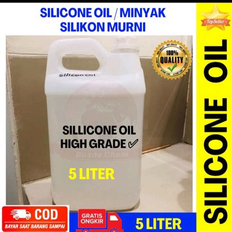 Jual Silicone Oil Ltr Minyak Silikon Murni Silicon Oil Cps