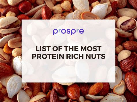 The Best High Protein Nuts And Seeds Protein Charts