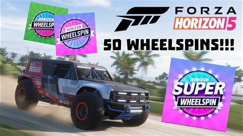 Forza Horizon Opening Wheelspins Youtube