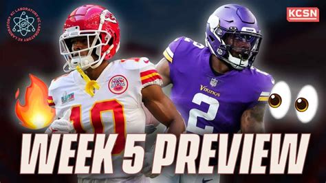 Chiefs Vs Vikings Nfl Week 5 Preview Chiefs Injuries Rumors