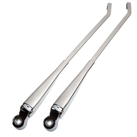 Polished Stainless Steel Wiper Arms Pair 69 70 211 955 409ess