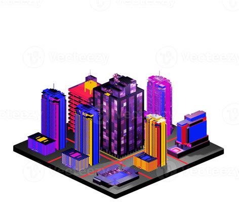 Isometric Building Arrangement 12053874 Png