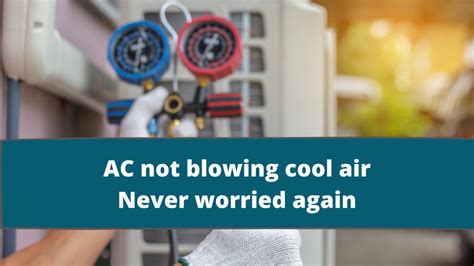 How To Fix Home Ac Not Blowing Cold Air Rijals Blog