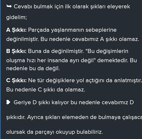 Acil Yaparm S N Z L Tfen Puan Soru A Klamal Yoksa Bildiririm