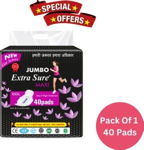 Jumbo Extra Sure Xxxl Mm Maxi Care Pad Sanitary Pad Buy Women