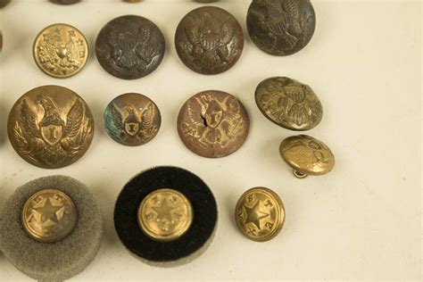 Civil War Indian War And Earlier Us Buttons Witherells Auction House