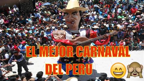 Concurso De Carnavalones EL MEJOR CARNAVAL DEL PERU YouTube