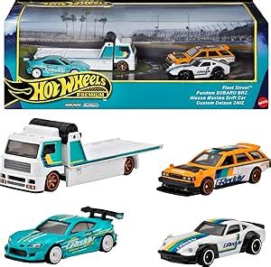 Amazon co jp ホットウィール Hot Wheels プレミアムコレクターセット ドリフティング 乗り物おもちゃ ミニカー