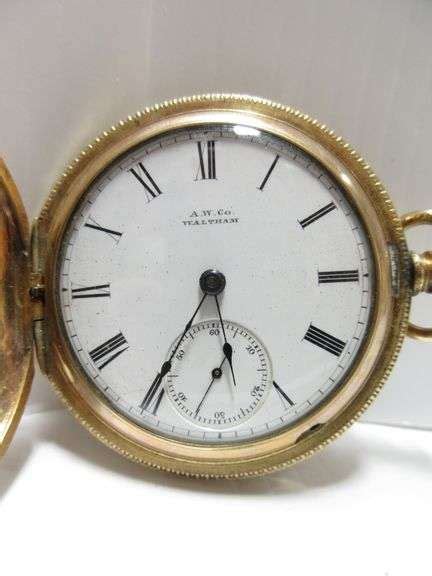 C Waltham Ps Bartlett Pocket Watch Size J Full Engraved