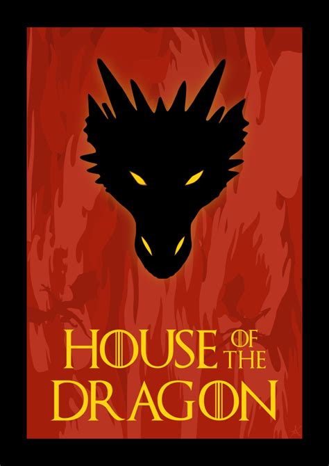 I made a fan art poster (2 variants) : r/HouseOfTheDragon