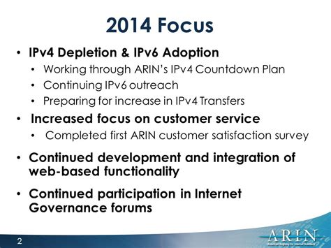 ARIN Update Aaron Hughes ARIN Board Of Trustees Focus IPv4 Depletion