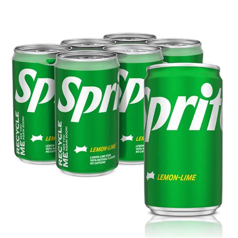 Sprite Lemon-Lime Soda 7.5 oz Cans - Shop Soda at H-E-B