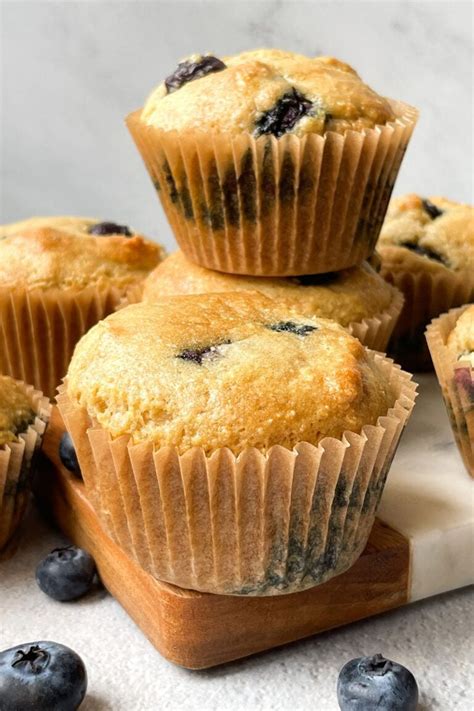 Almond Flour Blueberry Muffins Hellofrozenbananas