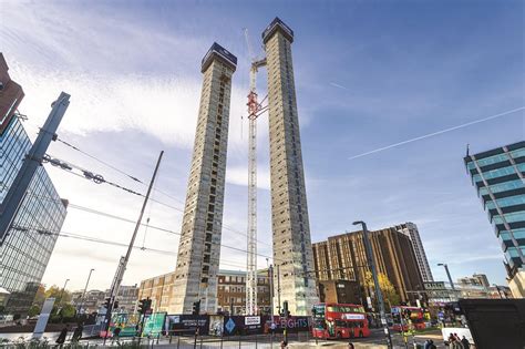 The sky’s the limit: See the world’s tallest modular tower in Croydon ...