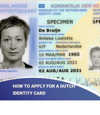 How To Apply For A Dutch Identity Card