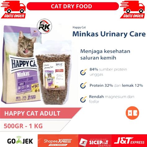 Jual Happy Cat Minkas Urinary Care Gr Kg Repack Dry Food