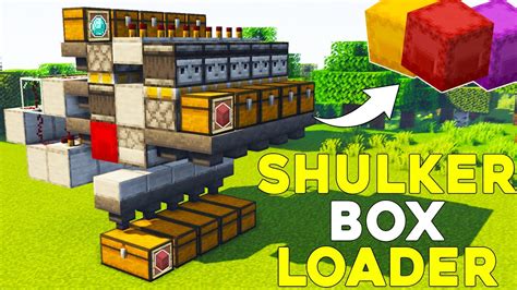 Shulker Box Loader L Minecraft Otomatik Shulker Kutusu Doldurucu Nas L