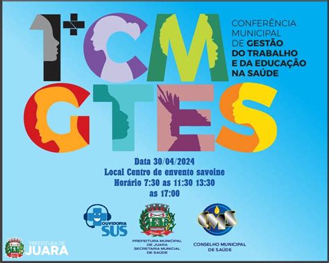 1ª Conferência Municipal De Gestão Do Trabalho E Da Educação Na Saúde