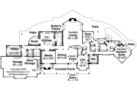 Gorgeous Chalet House Plans Coeur D39alene 30 634 Associated Designs ...